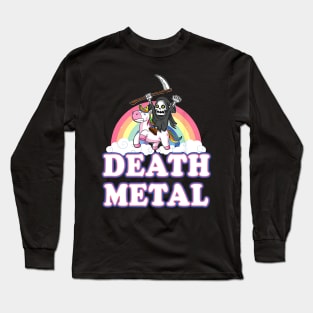 Death Metal Rock Music Rainbow Long Sleeve T-Shirt